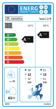 Remeha Tensio C | Luft-Wasser-Wärmepumpe | 12,1 kW